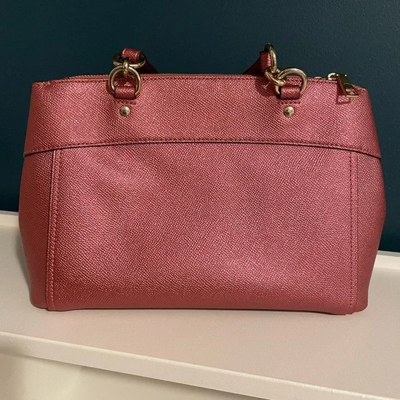 COACH BROOKE MINI SATCHEL CROSSBODY BAG & WRISTLET WALLET - Picture 5 of 9